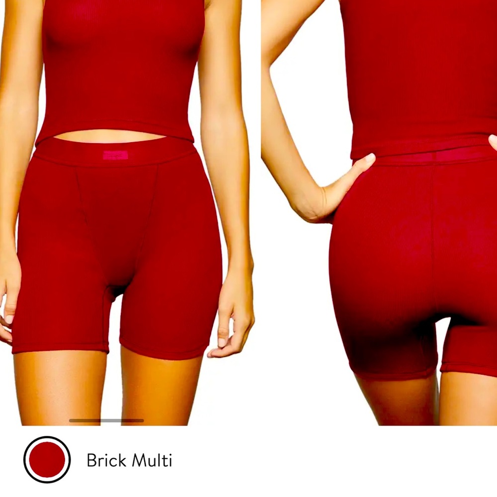 Skims cotton rib boxer